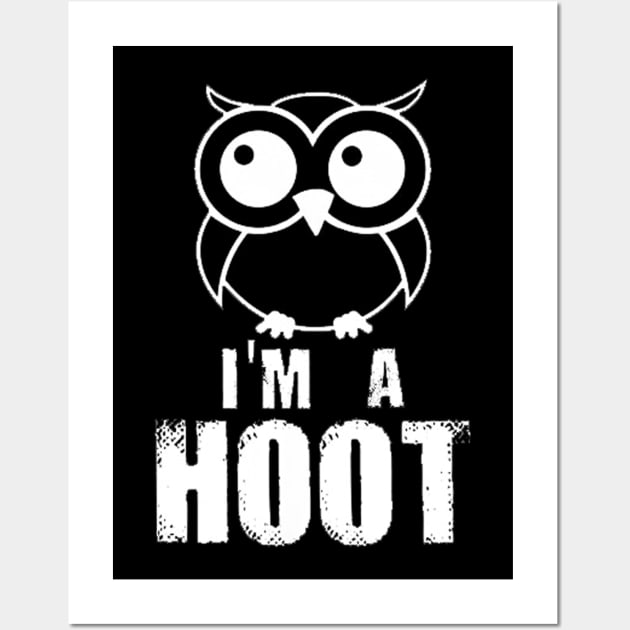 owl is a hoot Wall Art by logoeagle